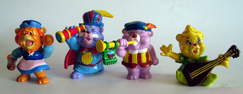 Figurky Gumídků 1985