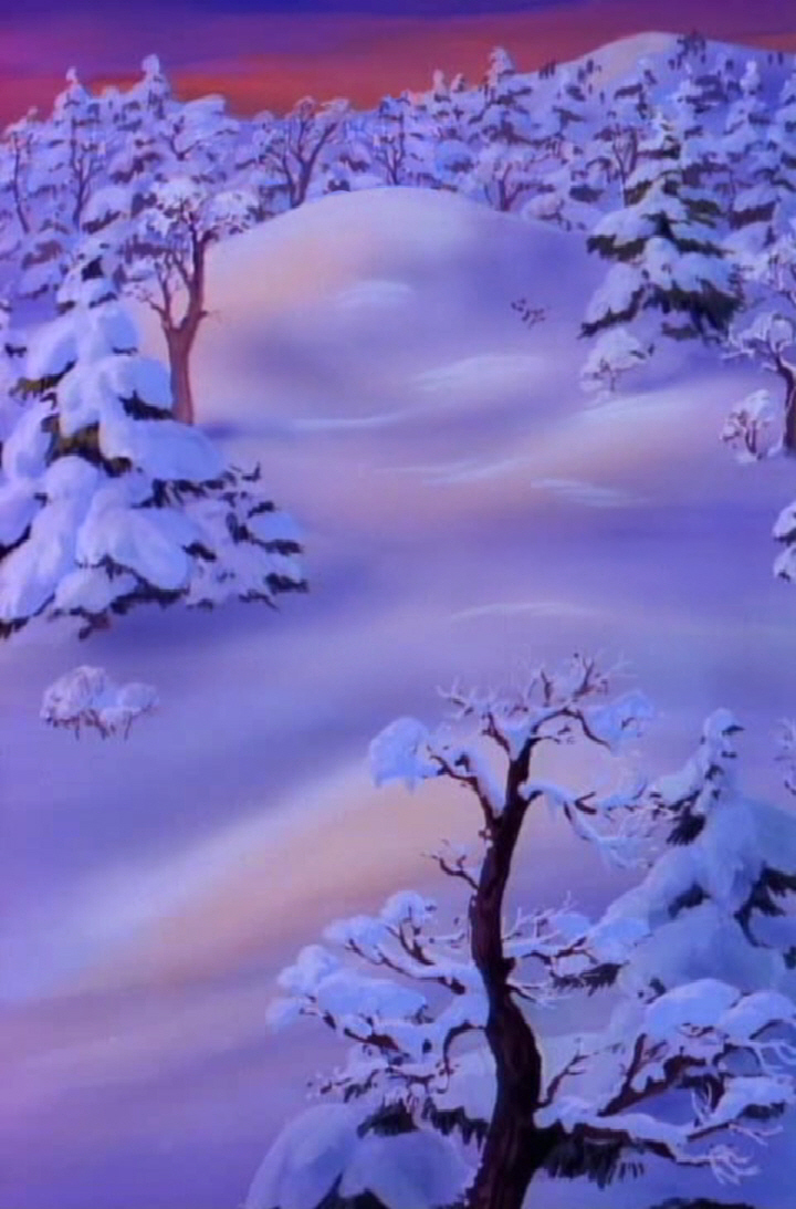 Sněhový kopec Gumdolí bez  postavy panorama jpg