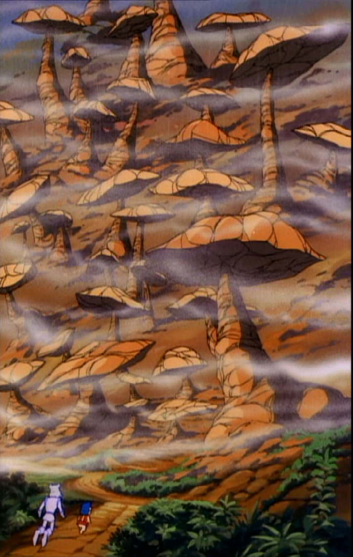 Hora živých kamenů panorama